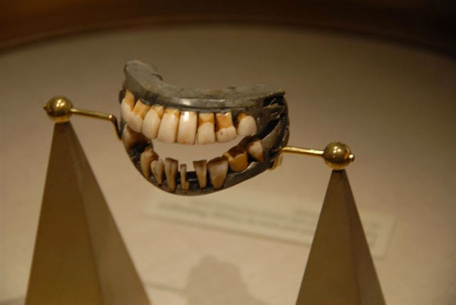 dents de george washington
