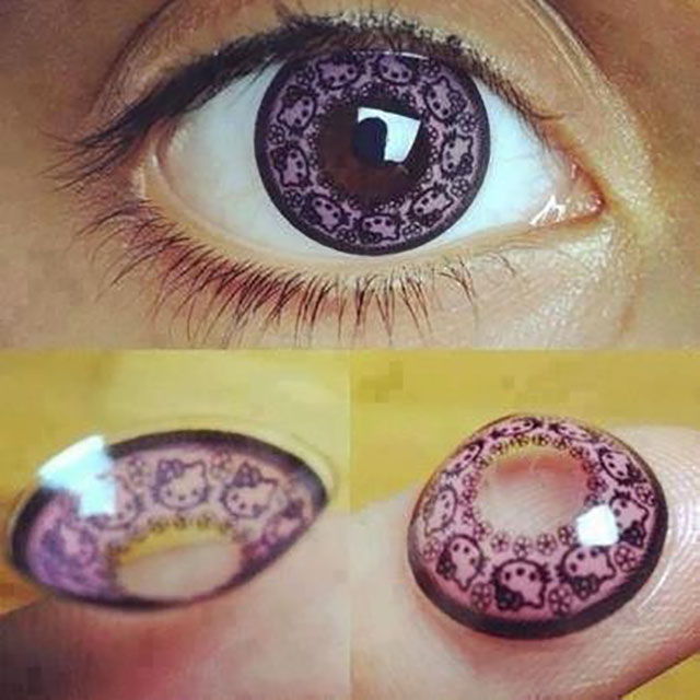 lentilles hello kitty