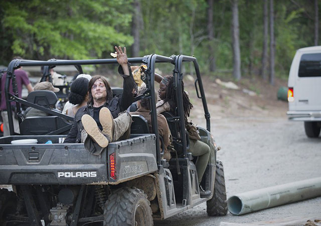 coulisses walking dead