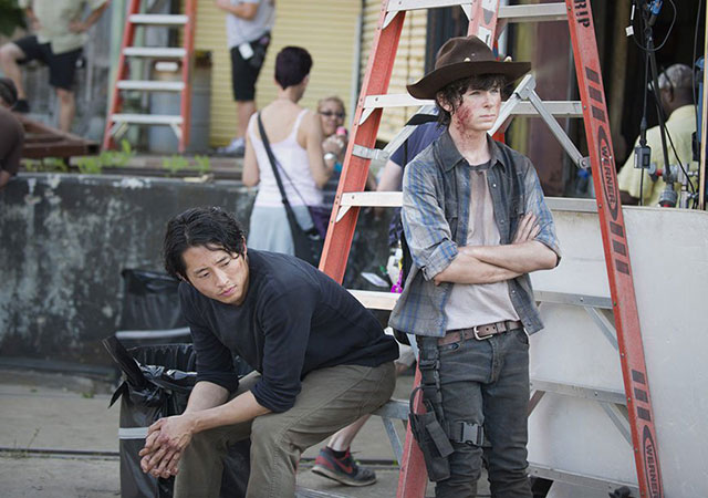 coulisses walking dead