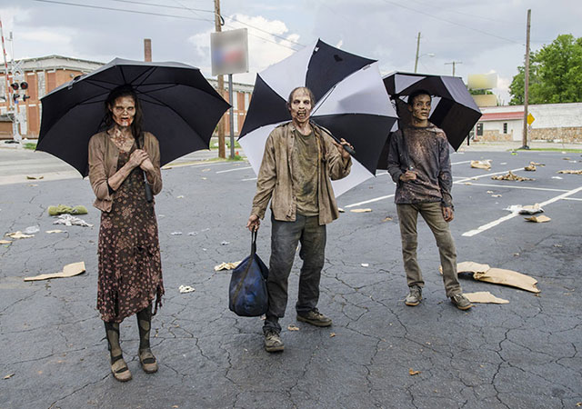 coulisses walking dead