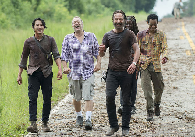 coulisses walking dead