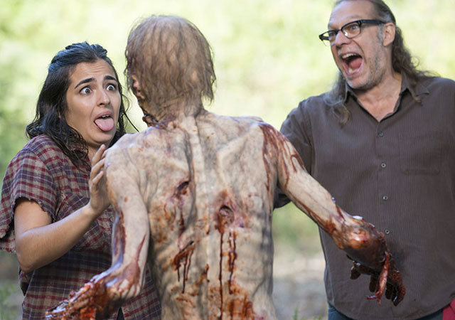 coulisses walking dead