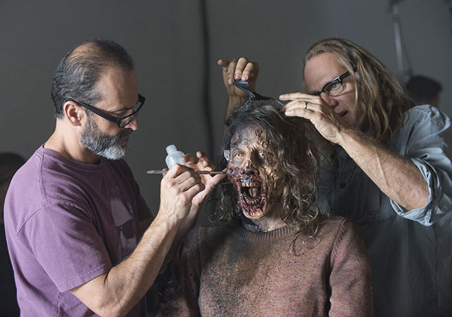 coulisses walking dead