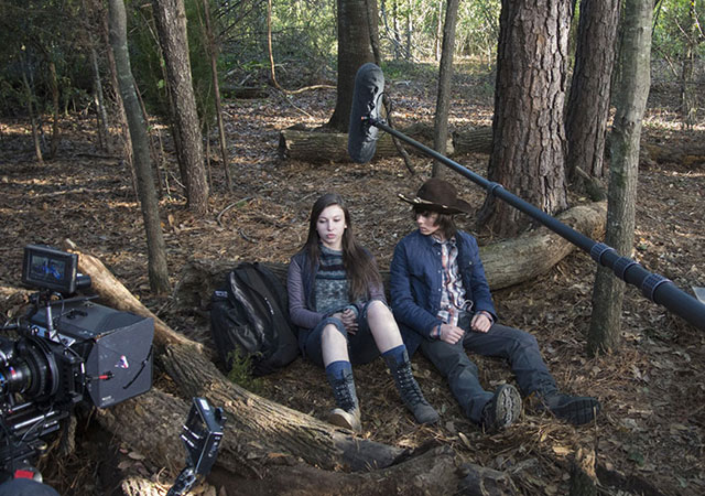 coulisses walking dead