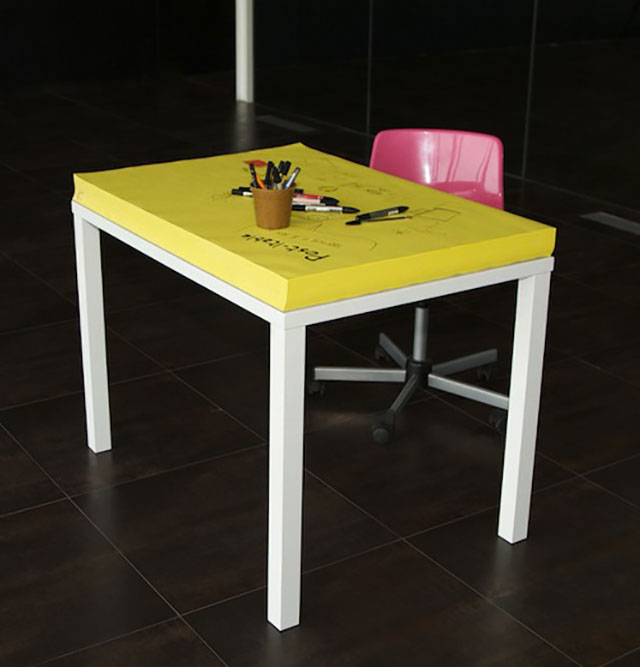 bureau post-it