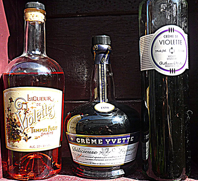 liqueurs de violette