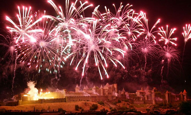 Feu d’artifice de Carcassonne