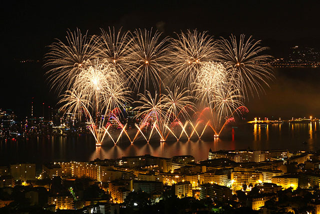 Feu d’artifice de Cannes