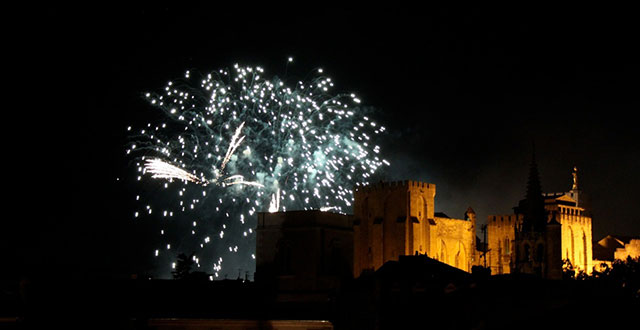 Feu d’artifice d’Avignon