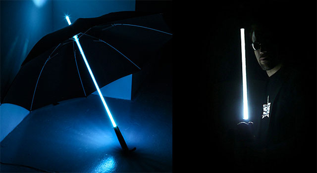 Parapluie sabre laser