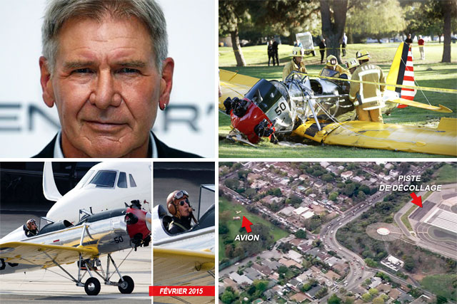 Accident avion Harrison Ford