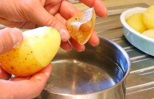 éplucher patate