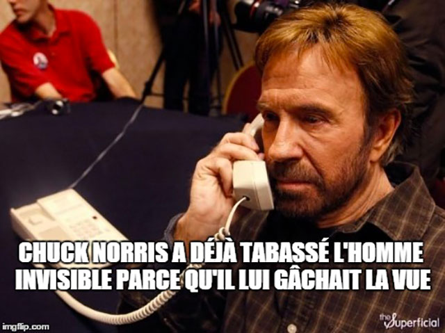 les meilleurs Chuck Norris facts