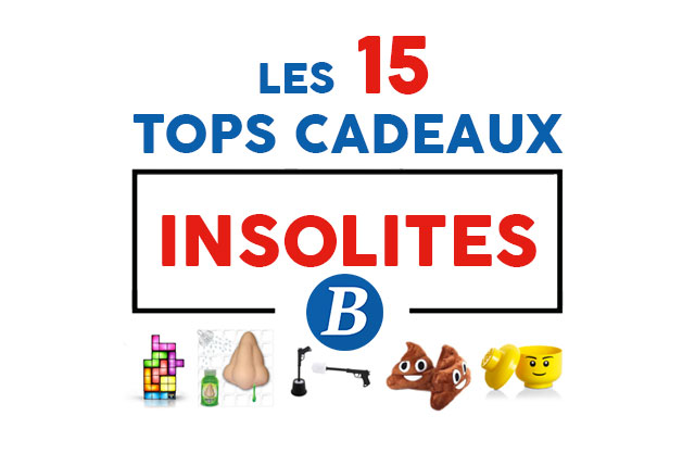 top 15 cadeaux insolites